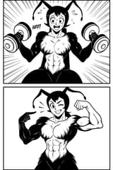 20250705_1403_Comic Fitness Transformation_remix_01jzd7e084ffgsv4wah5v7ayyn