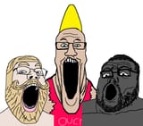 soyjak trio 4chan meme chad memes