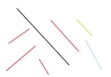 Diagonal lines
