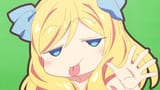jashin weird tongue wave hi hello