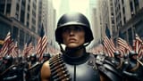 Female soldier