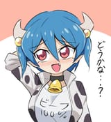 minos twin tails bashful embarrassed blush