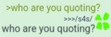 Who Is Quoting
