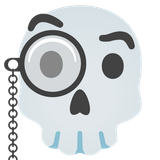 curious skull