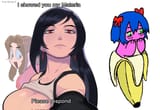 tifa exposes aerith watches bury wiggles
