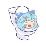 11432 - angry cirno embodiment_of_scarlet_devil fairy meme mini_gyate skibidi_toilet surprised toilet wings