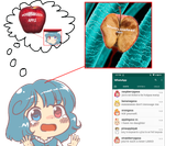 12568 - apple banana english food fruit funny meme orange pineapple raspberry soyjak strawberry tatara_kogasa ten_desires undefined_fantastic_object wojak