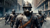 Gaspunk Riot Police