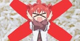 japanese cartoon girl declines rice