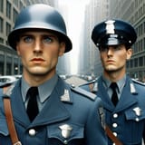 Policemen - Helmet &amp; Peaked Cap
