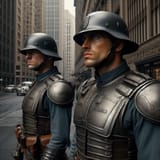 Armored soldiers