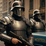 Armored Policemen
