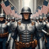 Armored Policemen