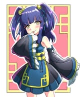 ran ran smirk tongue out