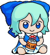 cirno eat glue