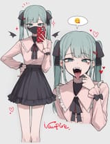 vampire miku!!