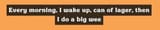Big wee