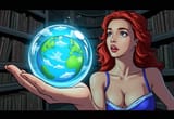 Earth in the palm