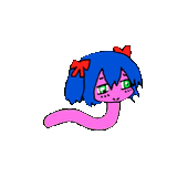 [www.bury.pink] gif transparent beary_nice nice_creature beary_creature worm - 14811