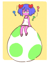 pink egg