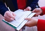 signing petition