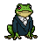 SpriteFrogInSuit