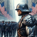 Armored Policeman