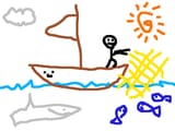 fishing net.skribbl