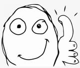 thumbs up smile