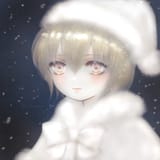 pekola white santa hat neutral smile christmas