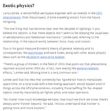 exotic physics