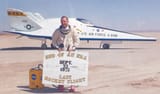 X-24 b lifting body rocket last