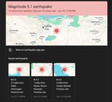 iran eaerthquakes