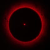 Arago spot with imaging lens