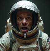 Tinfoil hat astronaut