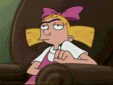 Helga waiting