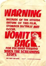 vomit bag