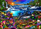 900_GeraldNewtonCosmicArt_Tropical_Island_Paradise