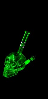 Badass Skull Bong Mockup