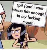 person-spit-and-cant-stress-this-enough-my-fucking-mouth