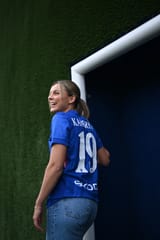 laughing swedish woman