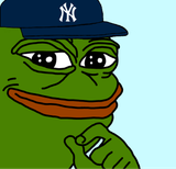 Pepe smug yankee hat