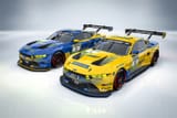 HRT Ford-Mustang-GT3-HRT-announcement-2025-Nurburgring-Endurance-Series-exterior-001-front-three-quarters