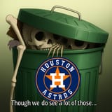 Astros trashy display