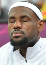 Crying Lebron