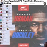 UFC Fight Night Usman vs. Buckley