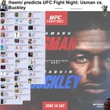 UFC Fight Night Usman vs. Buckley