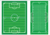 10244743-scale-diagrams-of-a-soccer-pitch-and-an-american-football-field-with-all-markings-and-dimensions-to