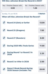 AJ try record market 