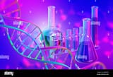 laboratory-scientific-research-chemistry-test-tubes-and-flasks-dna-3d-illustration-on-a-purple-neon-background-2J6WHNY